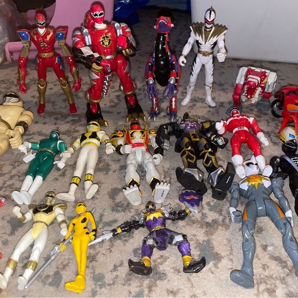 Vintage Power Rangers big lot - Picture 2 of 16